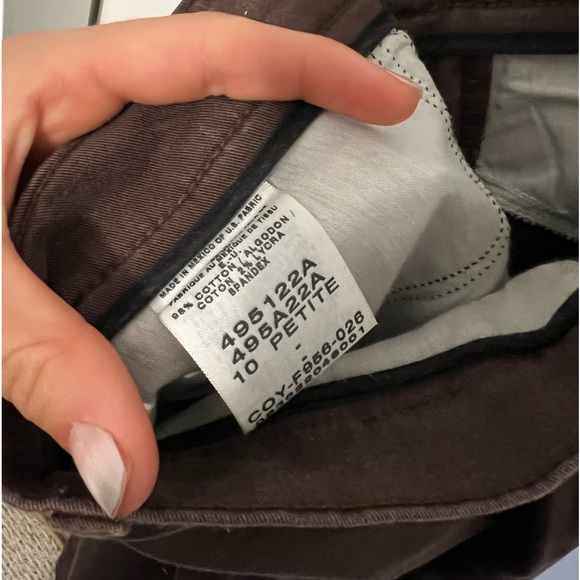 Brown Straight Leg Jeans - Picture 5 of 6